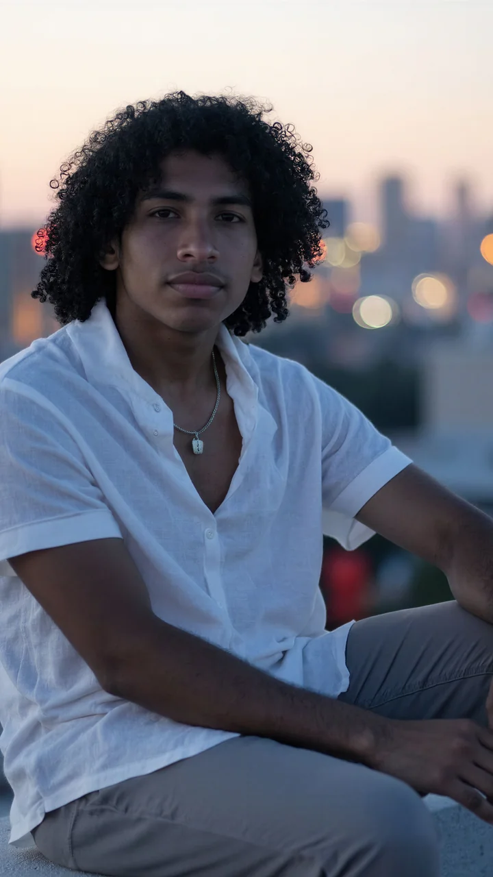 AI dating photo example