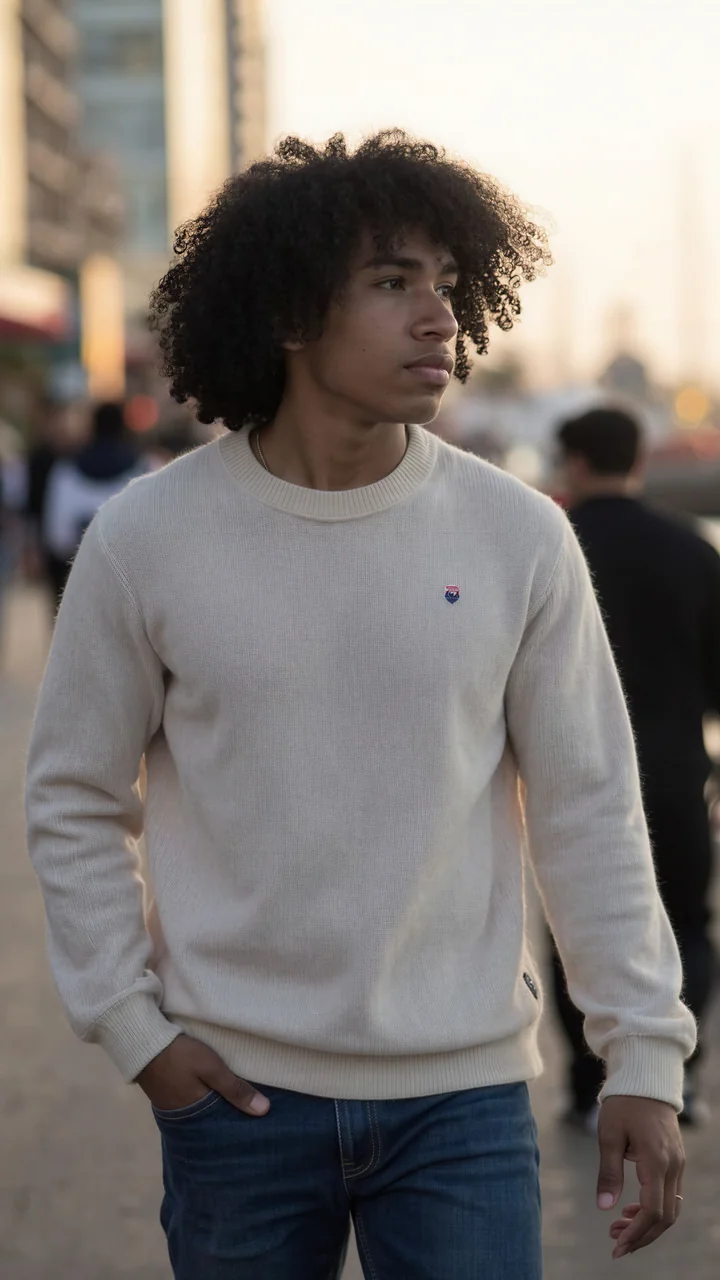 AI dating photo example