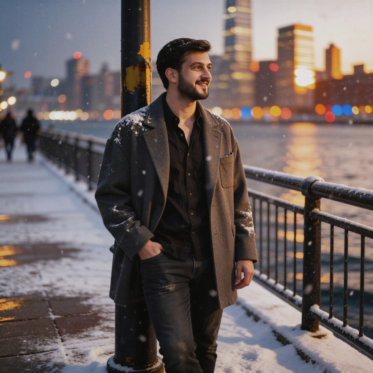 AI dating photo example