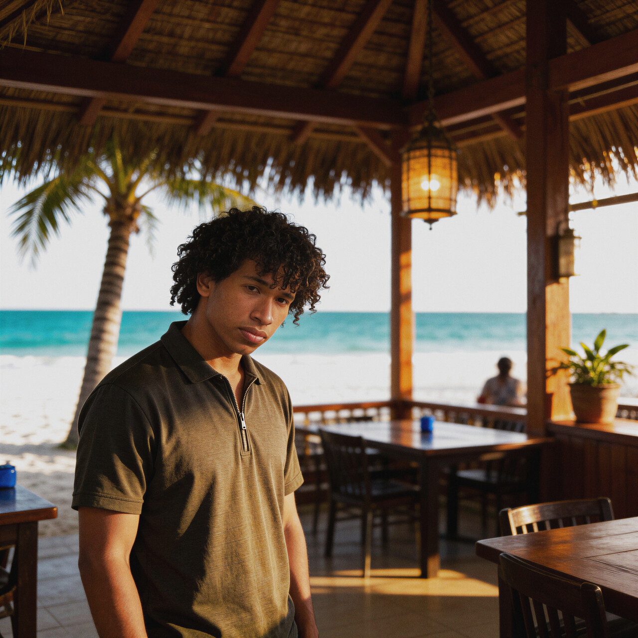 AI dating photo example