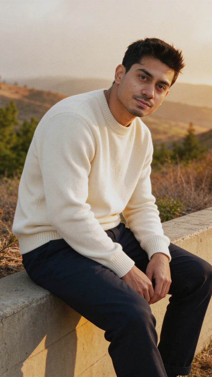 DatingShoot new model example - casual portrait