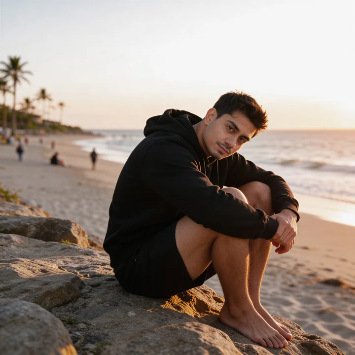 AI dating photo of a man