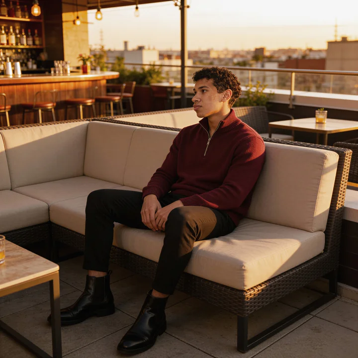 AI dating photo of a man