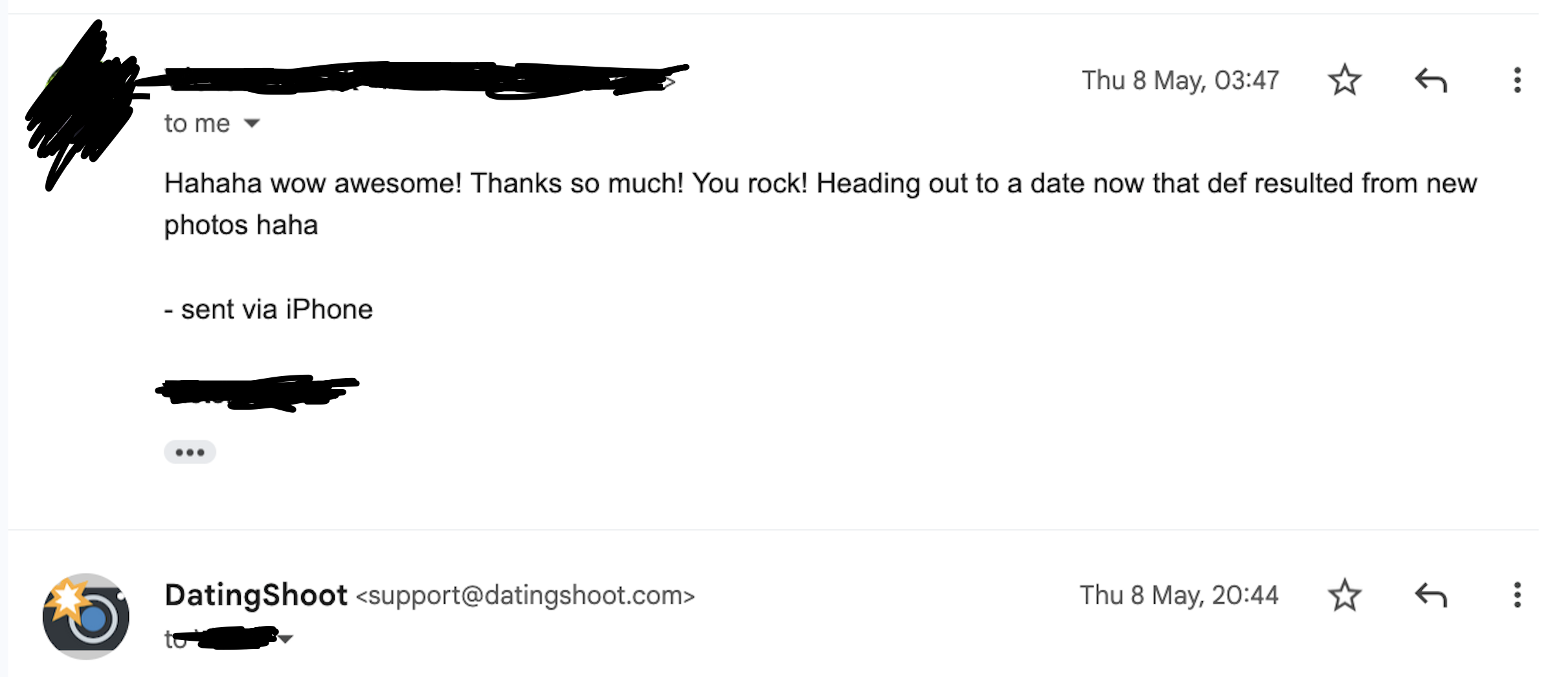DatingShoot reviews from real customers in 2025